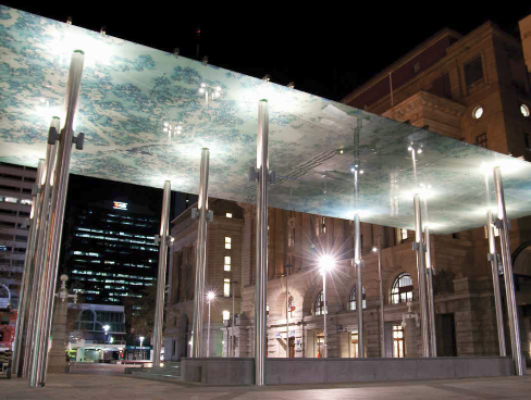 Stage Canopy, ForrestPlace, Perth, Australia.